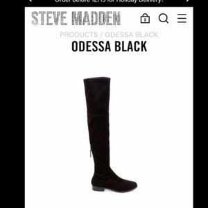 Steve Madden over the knee boots